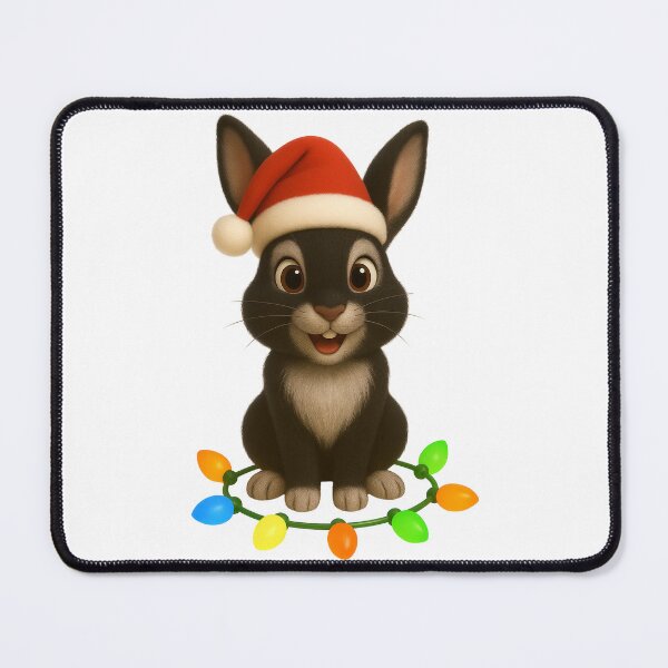 Item preview, Christmas Silver Marten Rabbit designed and sold by Sillytoe.