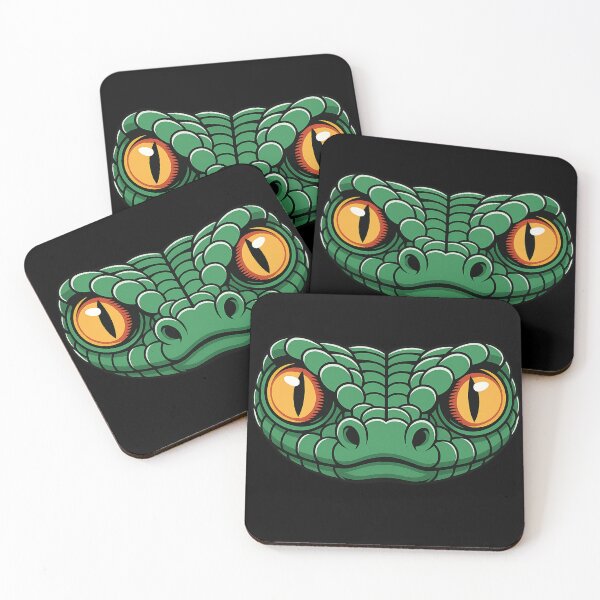 Item preview, Viper Head Intense Green Snake Eyes Serpent Graphic Art designed and sold by LegendsOfLife37.