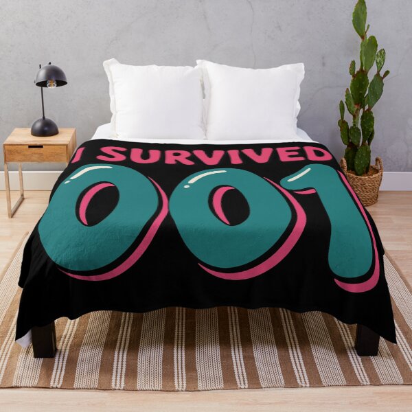 Item preview, I Survived 001 - Humor Design designed and sold by cabana.space.