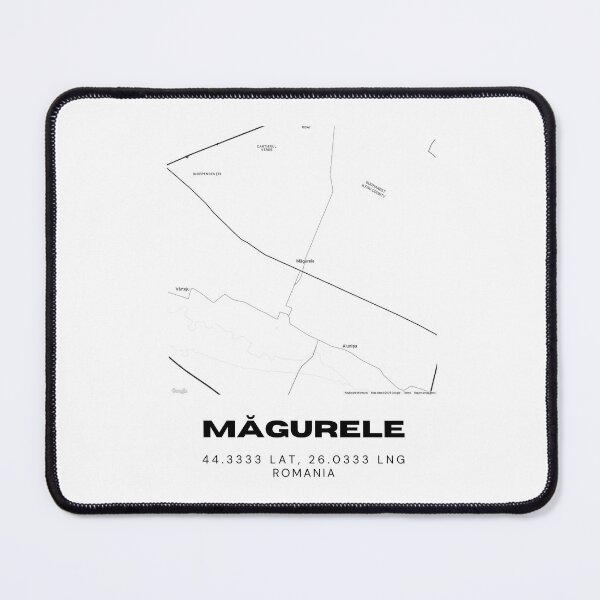 Item preview, Măgurele Romania Minimalist City Map Design designed and sold by RM-Journey.