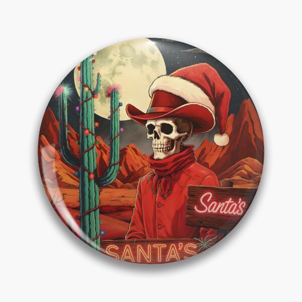 Item preview, Santa's Arid Greeting: Dead Santa at the  outpost  designed and sold by YASSER HEGAZY.