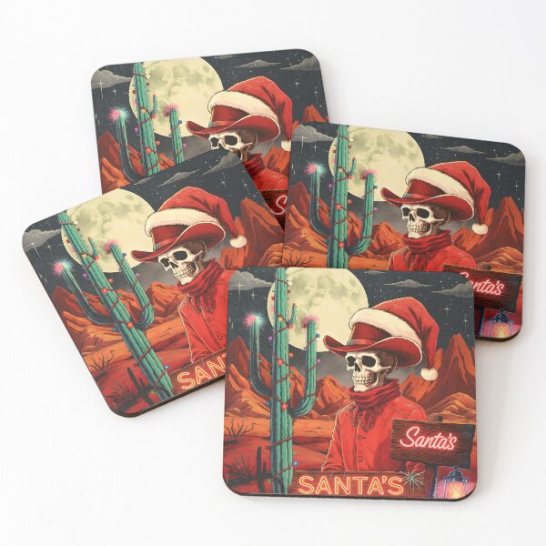 Item preview, Santa's Arid Greeting: Dead Santa at the  outpost  designed and sold by YASSER HEGAZY.