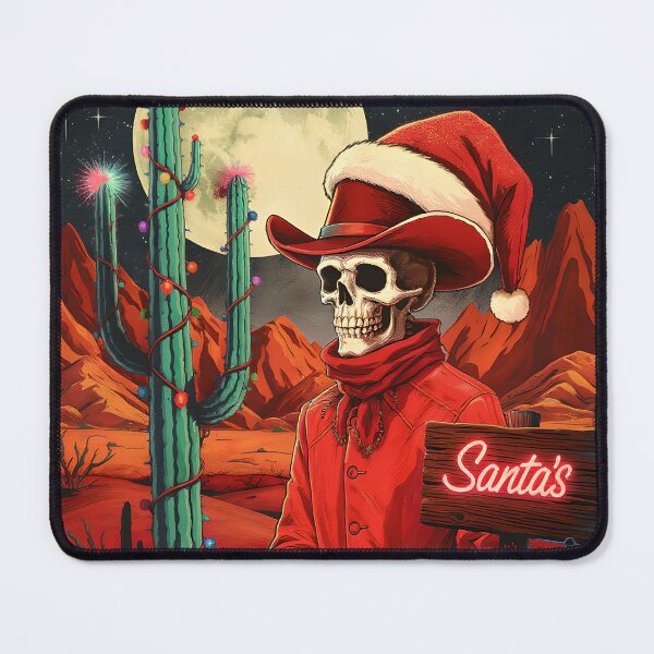 Item preview, Santa's Arid Greeting: Dead Santa at the outpost designed and sold by YASSER HEGAZY.