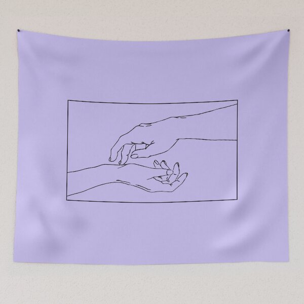 Item preview, Minimal Line Art Holding Hands designed and sold by Tato's.