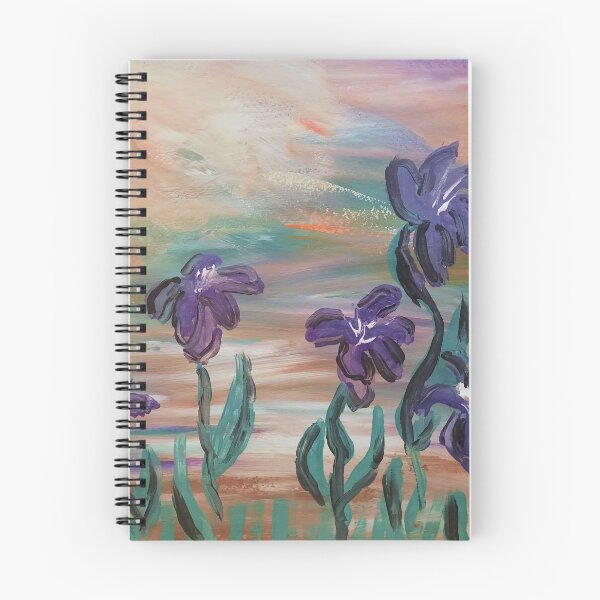 Item preview, Purple Seuss Flowers designed and sold by Through Malinda's Eyes.