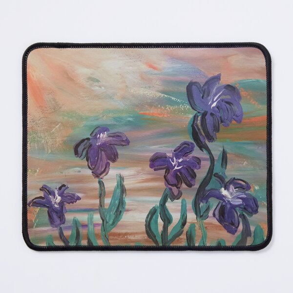 Item preview, Purple Seuss Flowers designed and sold by Through Malinda's Eyes.