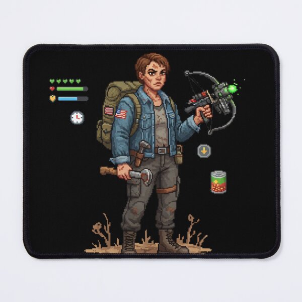 Item preview, Pixel Survival Hero – Crossbow Vanguard designed and sold by Tily360.