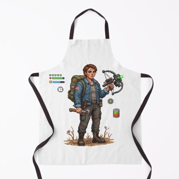 Item preview, Pixel Survival Hero – Crossbow Vanguard designed and sold by Tily360.