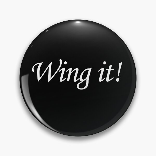 Item preview, Wing It! (White) designed and sold by ANGELSONLY.