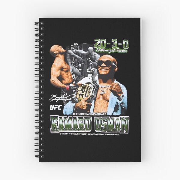Item preview, Kamaru Usman "The Nigerian Nightmare" Signature designed and sold by JeyVel.