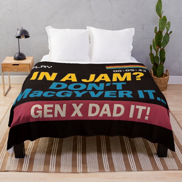 Artikelvorschau, Gen X Dad – Mach’s nicht mit MacGyver… Gen X Dad macht’s! entworfen und verkauft von Dan Farsaci.
