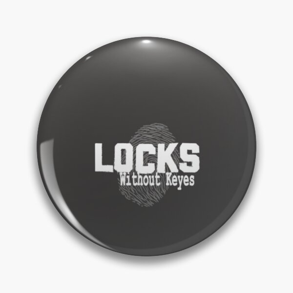 Item preview, Locks Without Keyes with Print (White)  designed and sold by locksdaily.