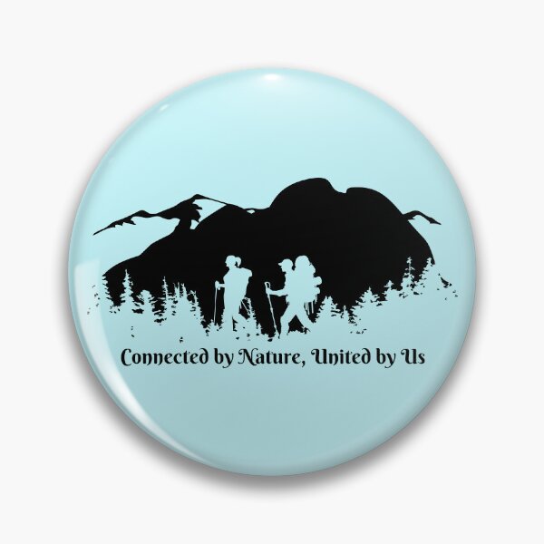Item preview, Connected by Nature, United by Us shirt – wilderness couple connection designed and sold by NoGoodDeeds.