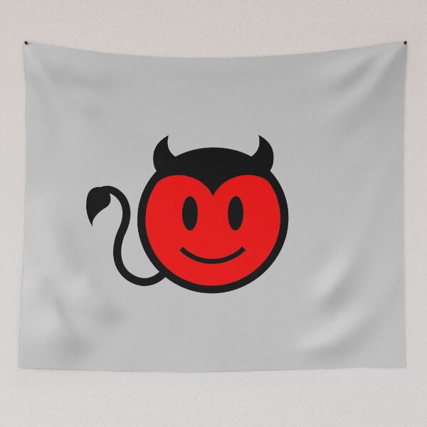 Item preview, Devil Smiley designed and sold by hard2wear.