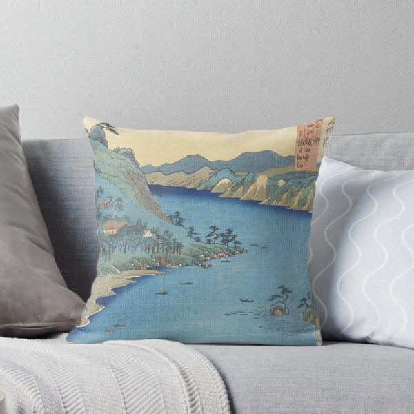 Item preview, HD Province of Totomi: Lake Hamana, by Utagawa Hiroshige HIGH DEFINITION designed and sold by MINDTHECHERRY.