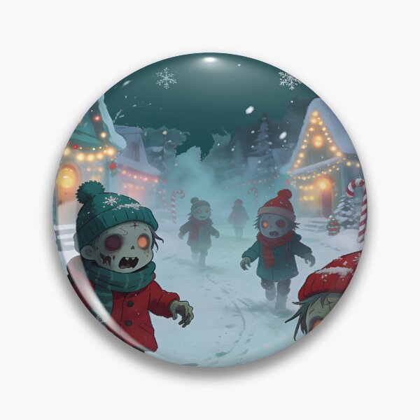 Item preview, zombie christmas Cute Spooky Holiday Design designed and sold by Uglyandcute.