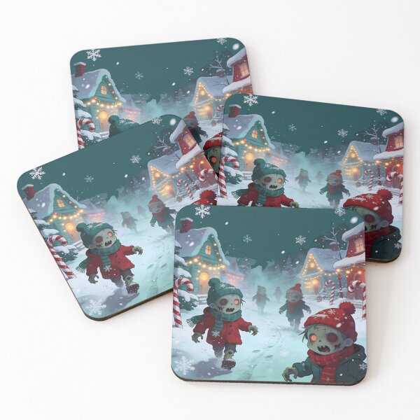 Item preview, zombie christmas Cute Spooky Holiday Design designed and sold by Uglyandcute.