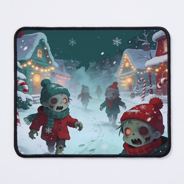 Item preview, zombie christmas Cute Spooky Holiday Design designed and sold by Uglyandcute.
