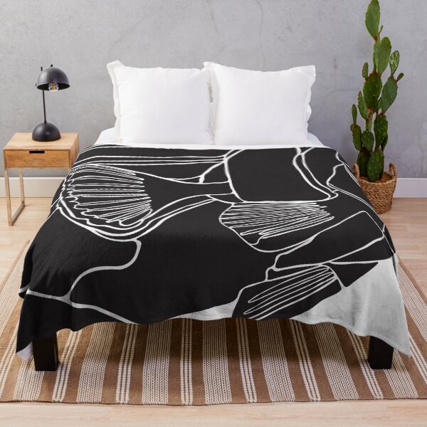 Item preview, Fish Black and White Drawing designed and sold by BoldLineArt.