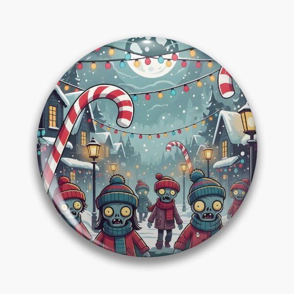 Item preview, zombie christmas Cute Spooky Holiday Design designed and sold by Uglyandcute.
