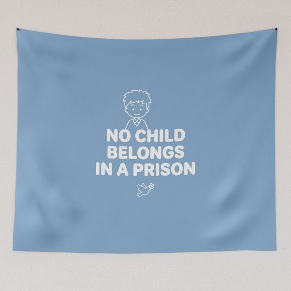 Item preview, NO CHILD BELONGS IN A PRISON – Free Palestinian Kids designed and sold by Tee-Show.