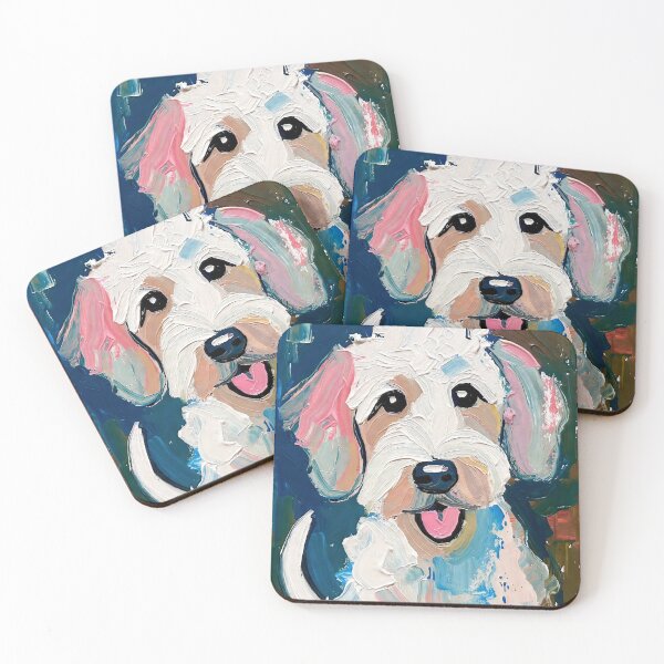 Item preview, Sheepadoodle Pop Art Portrait designed and sold by ChrisButler.