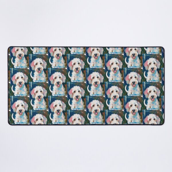 Item preview, Sheepadoodle Pop Art Portrait designed and sold by ChrisButler.