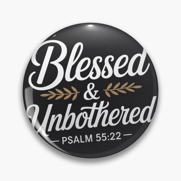Item preview, Blessed and Unbothered Psalms 118:23 designed and sold by GraceNGoods.