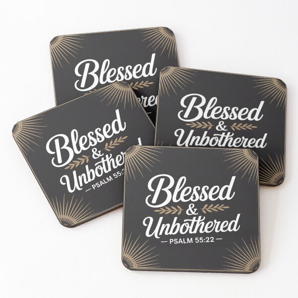 Item preview, Blessed and Unbothered Psalms 118:23 designed and sold by GraceNGoods.