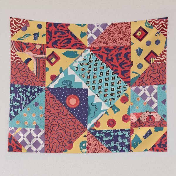 Item preview, Patchwork Pattern designed and sold by Myra365Art.