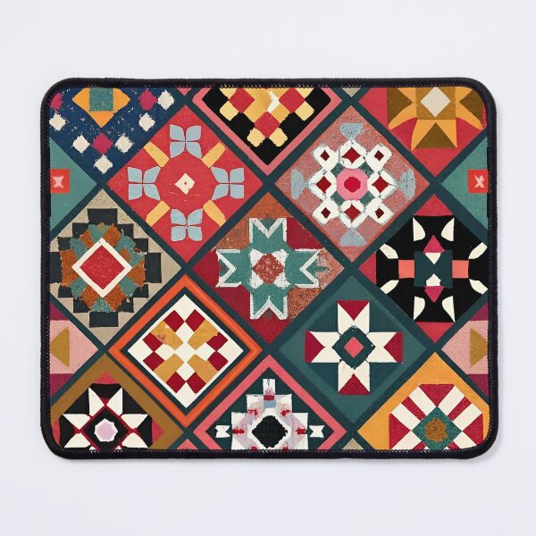 Item preview, Patchwork Pattern designed and sold by Myra365Art.