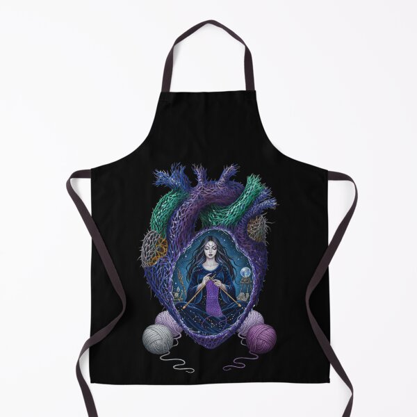 Item preview, Anatomical Heart Witch Sewing Spooky Fantasy designed and sold by TeeARTHY.