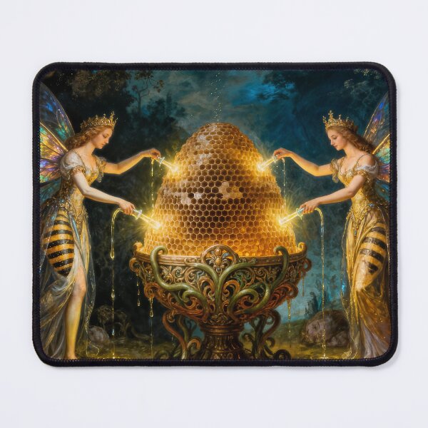 Item preview, Preparing the Honey Mead of the Gods designed and sold by shakespeare1212.