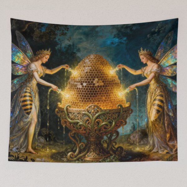 Item preview, Preparing the Honey Mead of the Gods designed and sold by shakespeare1212.