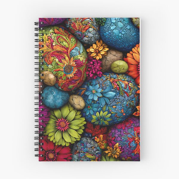 Item preview, Vibrant Floral Stones designed and sold by JPugliese.