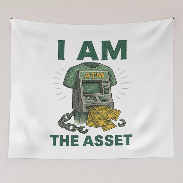 Item preview, I Am The Asset Financial ATM Legacy-Building Mindset  designed and sold by Compound Money.