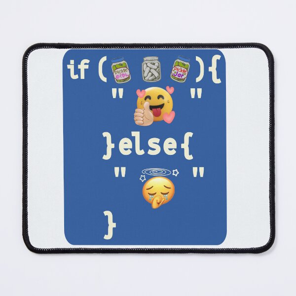 Item preview, Code Love Self Emojies with Pickle Jars designed and sold by DNC1134.