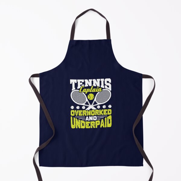 Item preview, Tennis Captain Overworked and Underpaid designed and sold by jaygo.