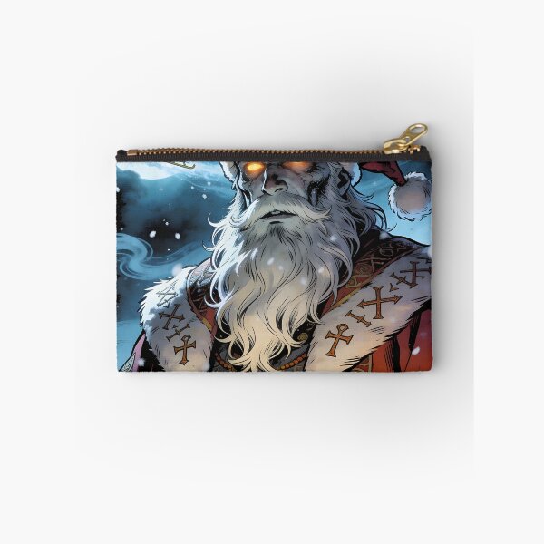 Item preview, zombie christmas Undead Santa Magical Dark Fantasy Christmas Art designed and sold by Uglyandcute.
