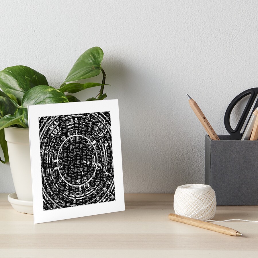 Item preview, Art Board Print designed and sold by StudioDestruct.