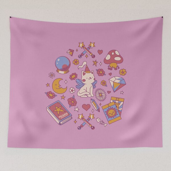Item preview, Kawaii Fairycat by Tobe Fonseca designed and sold by Tobe Fonseca®.