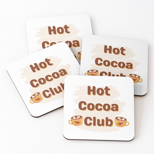 Item preview, Hot Cocoa Club Cozy Winter Cups Design designed and sold by Inkworksbyshery.