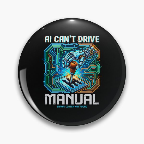 Item preview, AI CAN'T DRIVE Stick designed and sold by lacm2020.