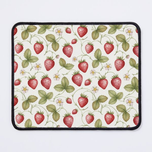 Item preview, Watercolor Strawberry Fruit, Leaves and Flowers designed and sold by silviaol.