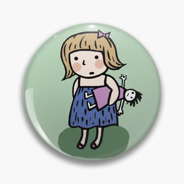 Item preview, The little girl is very lonely. designed and sold by EmilyDouArt.