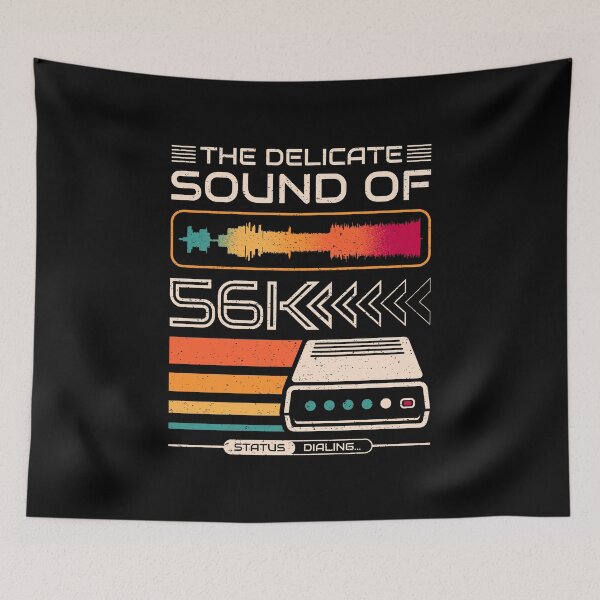 Item preview, Delicate Sound of 56K Retro Modem designed and sold by sachpica.