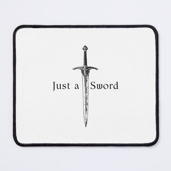 Item preview, Just a Sword – Vintage Engraved Blade Design designed and sold by RED-MOUSE.