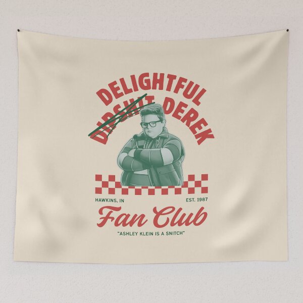 Item preview, Delightful Derek Fan Club designed and sold by Caring Hearts.