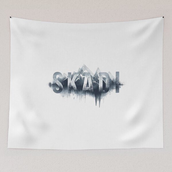 Item preview, Skadi – Nordic Winter Mountain Design designed and sold by RED-MOUSE.