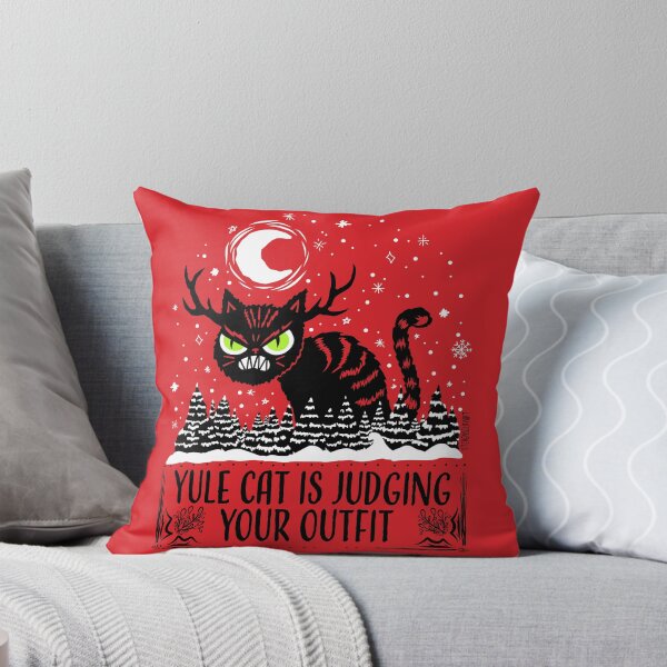 Item preview, Yule Cat designed and sold by stevenselbyart.